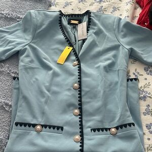 Alexia Admor blue midi dress